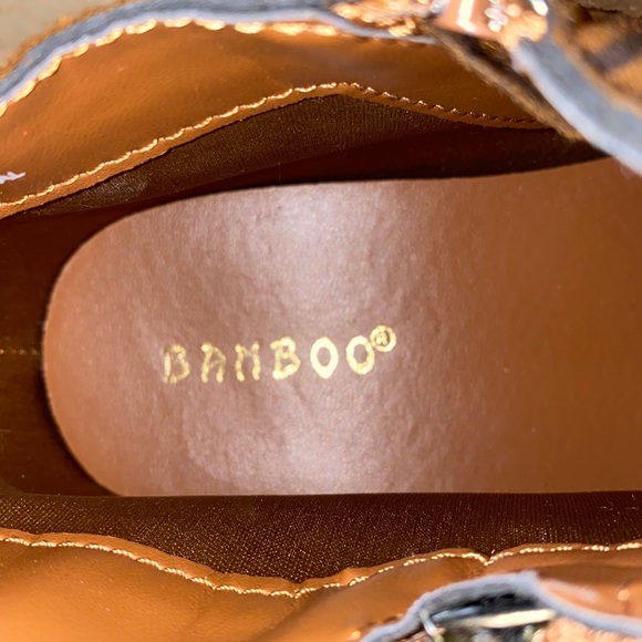 Bamboo Wedge Booties - Picture 9 of 10